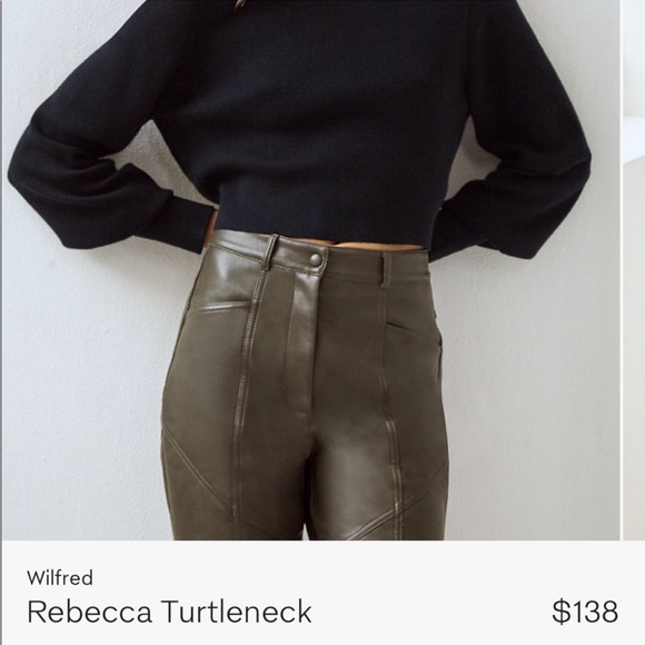 Aritzia Rebecca Ribbed Sweater - Picture 2 of 7